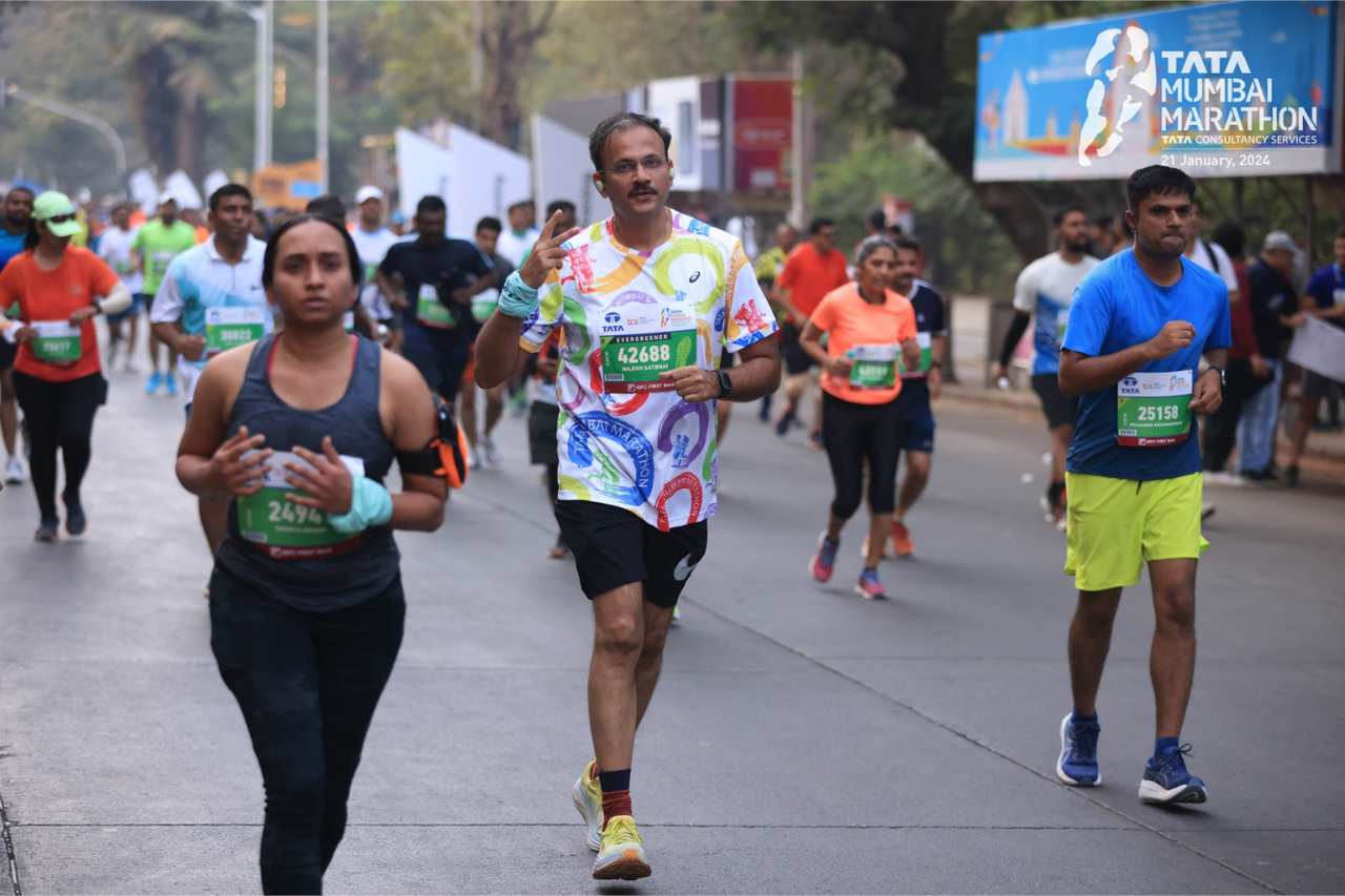 Dr. Nilesh Satbhai Running At TMM 2024