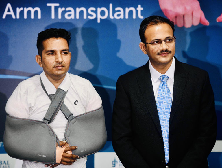 Asia's First Bilateral Total Arm Transplant